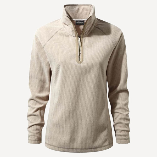 Толстовка Delia 1/4 Zip (Женский; UK14, L (48-50); sand dune)